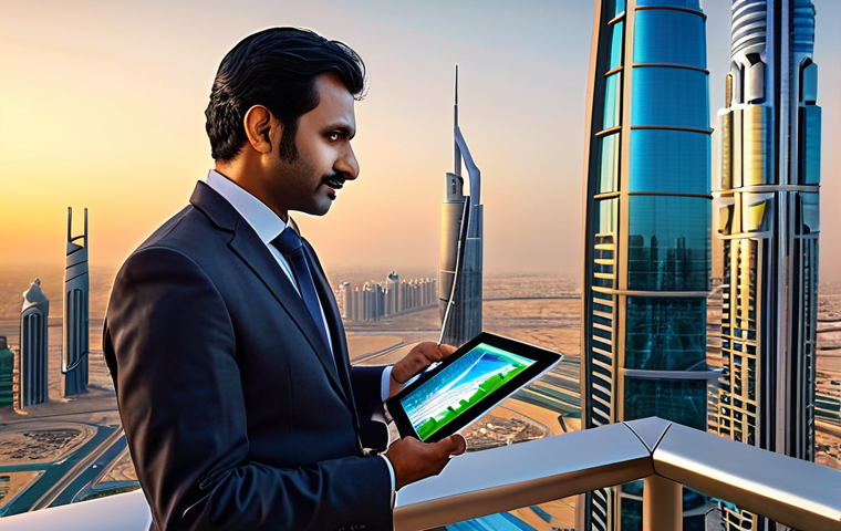 **Prompt:** "A highly skilled Pakistani male civil engineer, mid-30s, stands confidently on a modern skyscraper's rooftop at sunset, overlooking a futuristic smart city skyline. The city combines elements of Dubai's iconic architecture, European sustainable designs, and Canadian urban infrastructure. Subtle digital overlays show BIM models, AI integration symbols, and green energy designs. He holds a tablet displaying complex engineering schematics. The atmosphere is aspirational, global, and technologically advanced. Cinematic wide shot, vibrant colors, photo-realistic, sharp focus."